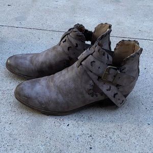 ankle high mini boots